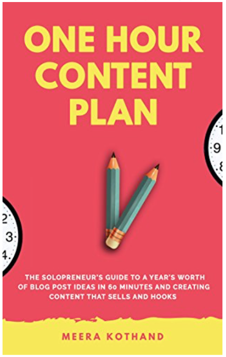 The One Hour Content Plan.