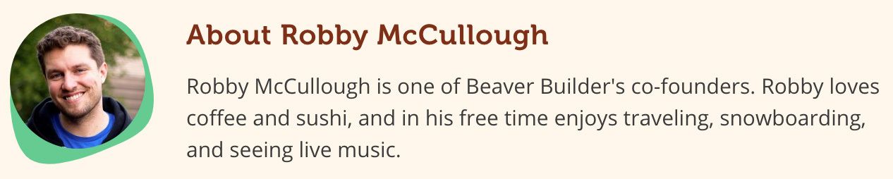 Robby McCullough's Bio