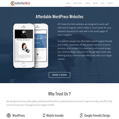 Professional & Mobile Friendly! WordPress Website Custom Web Design 