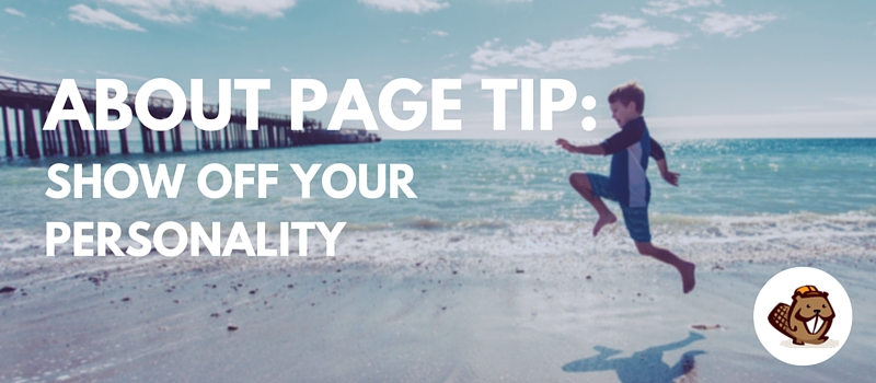 About Page Tip 2