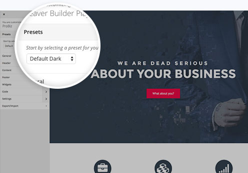 Beaver Builder theme screenshot