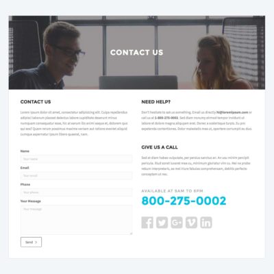 contact-us-template