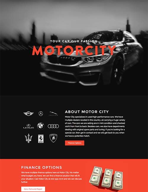 motor-city-template