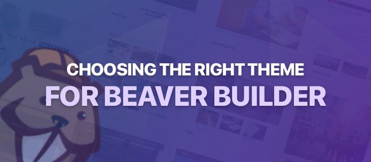 choosing the right theme for Beaver Builder