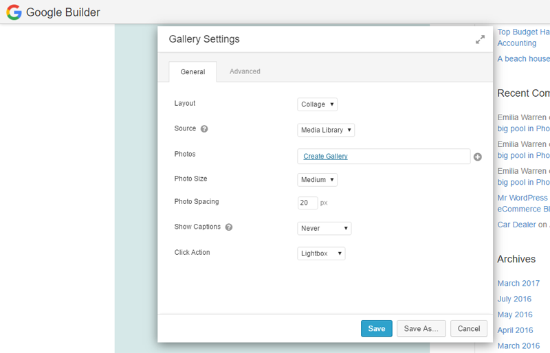 Beaver Builder Frontend Editor