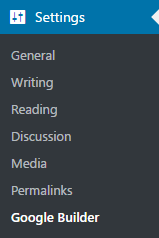 Beaver Builder Menu
