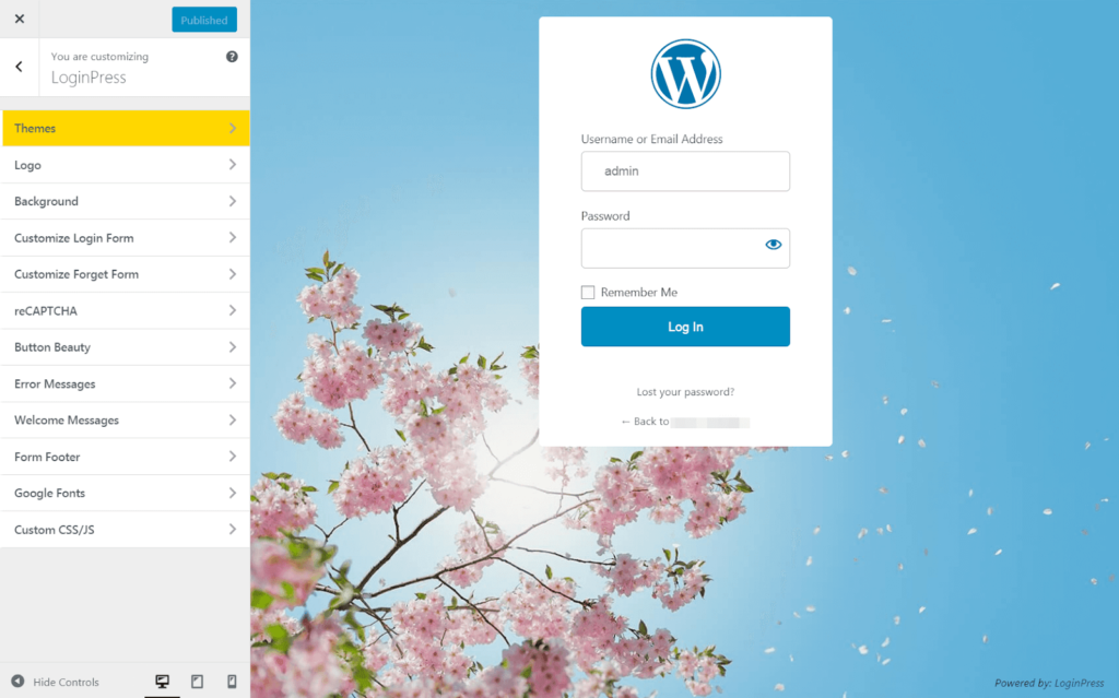 customize-wordpress-login-page