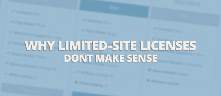 Why unlimited site licenses don't make sense