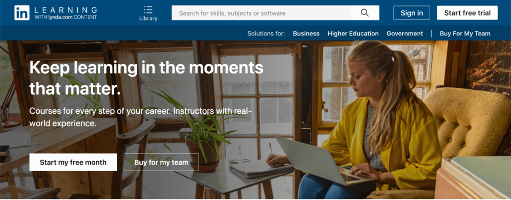 best linkedin learning courses