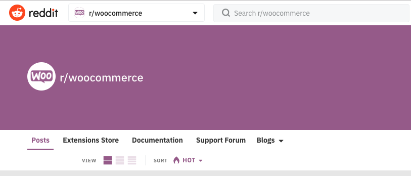 Reddit WooCommerce Forum