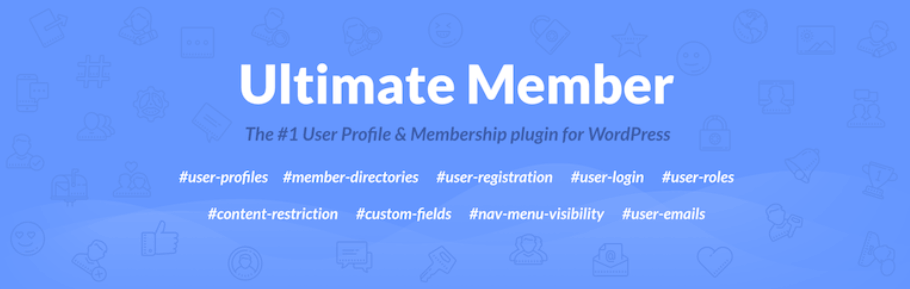 The Ultimate Member plugin.