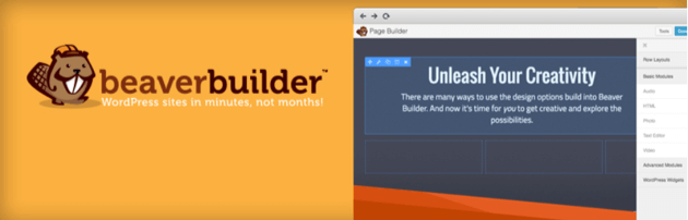 The Beaver Builder lite plugin.