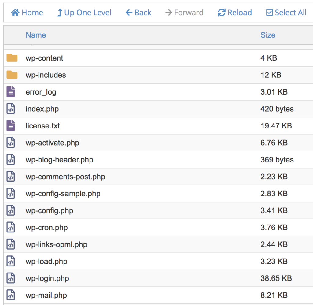 File Manager Cpanel