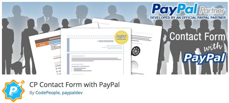 CP Contact Form With PayPal plugin