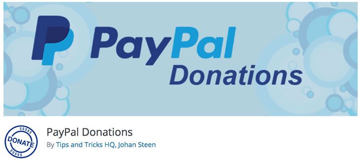PayPal Donations plugin