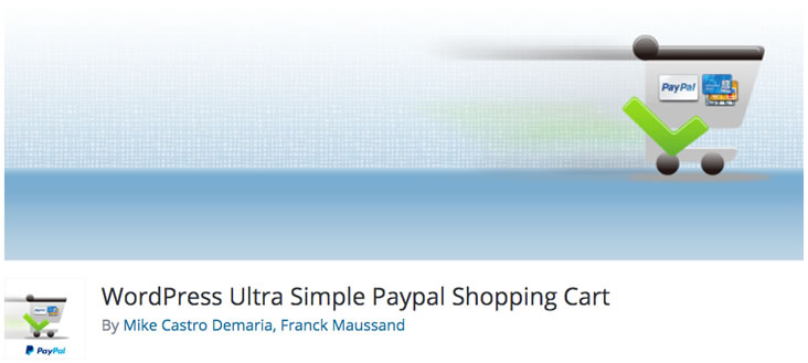 WordPress Ultra Simple Paypal Cart plugin