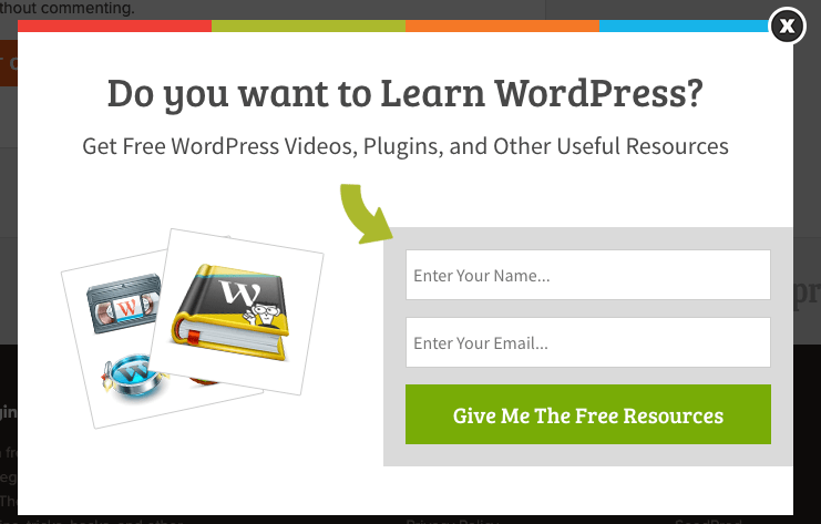 WP Beginner Scroll Popup