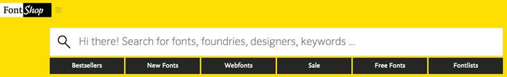 You can find web fonts at FontShop