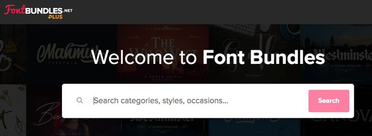 Font Bundles is a top resource for free and paid web fonts