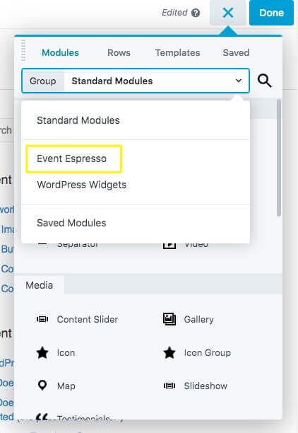 Event Espresso modules for Beaver Builder.