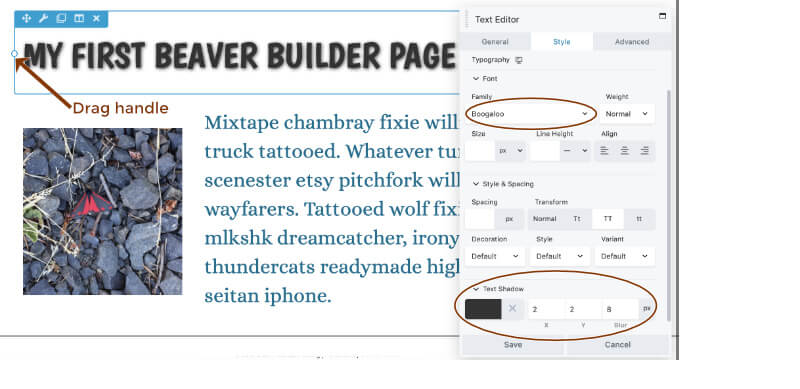 Beaver Builder - Styling Options (BeaverBuilder vs Elementor)