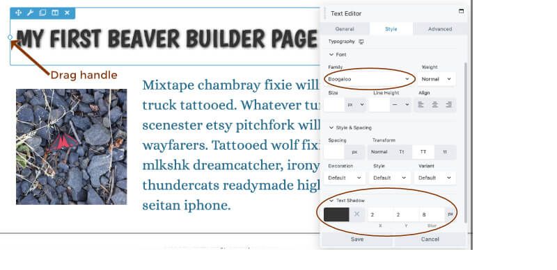 beaver builder lite layout