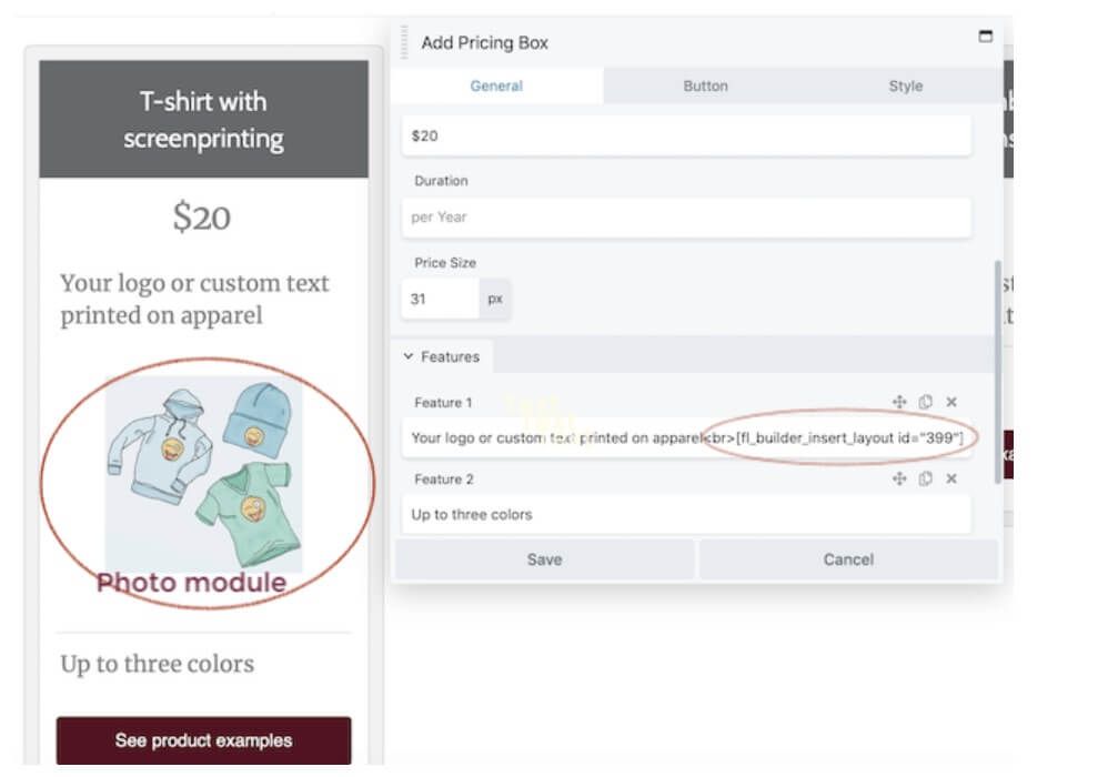 An example of a module within a module.