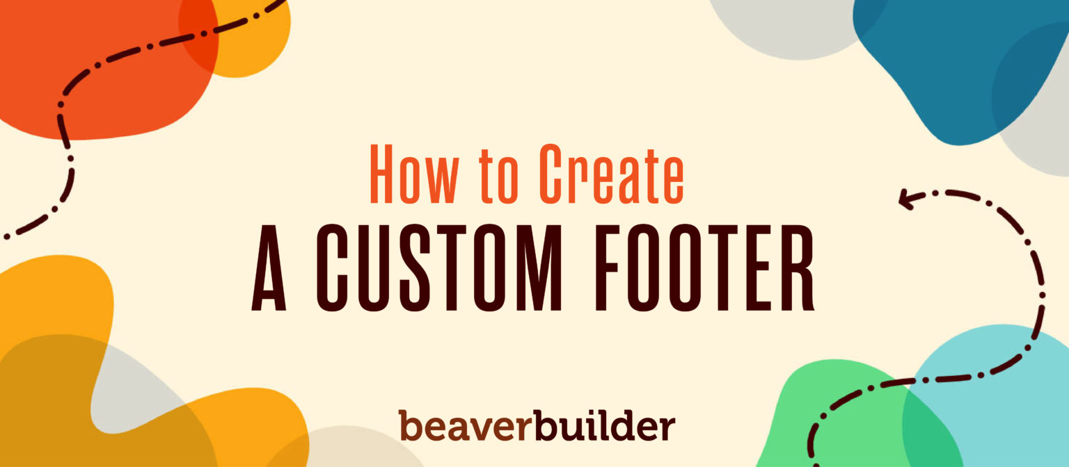 How to Create a Custom WordPress Footer
