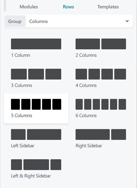 Add multi-column layouts to your page using Beaver Builder.
