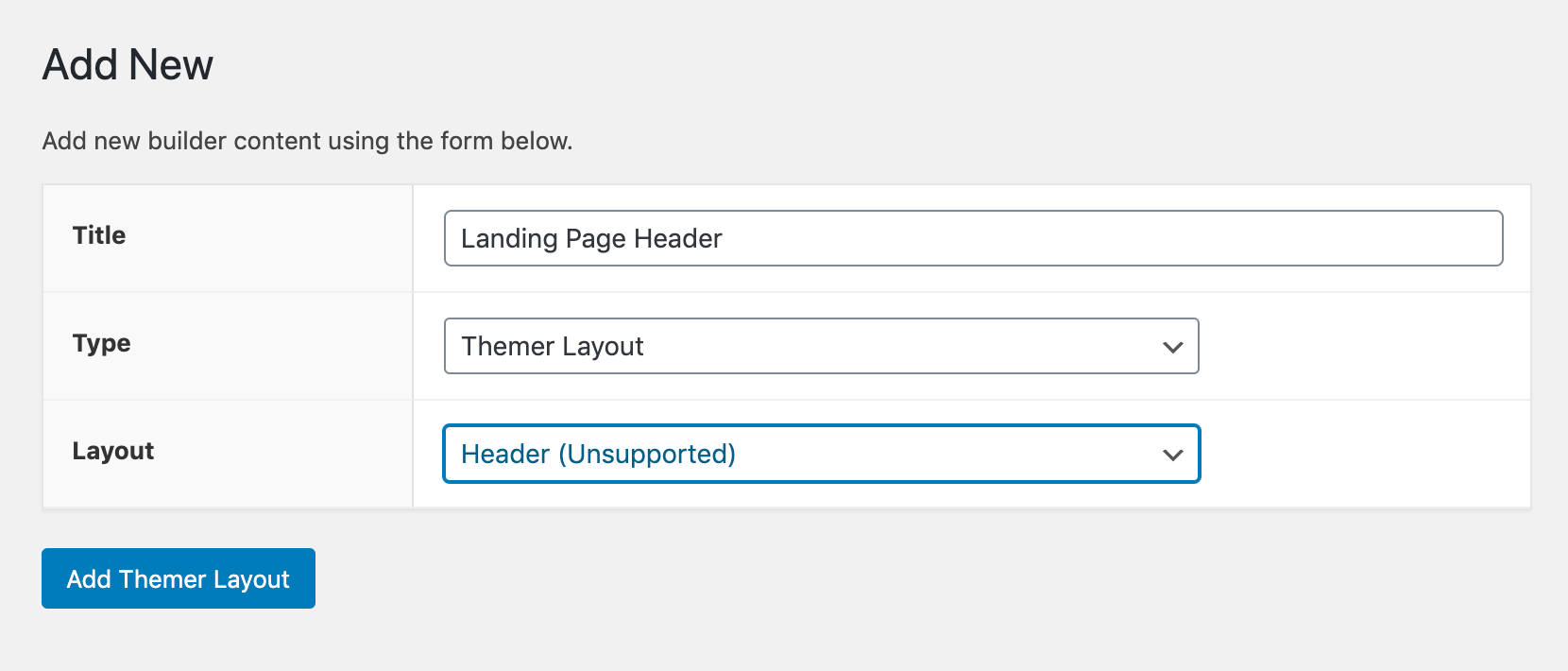 Creating a custom header layout with Beaver Themer.