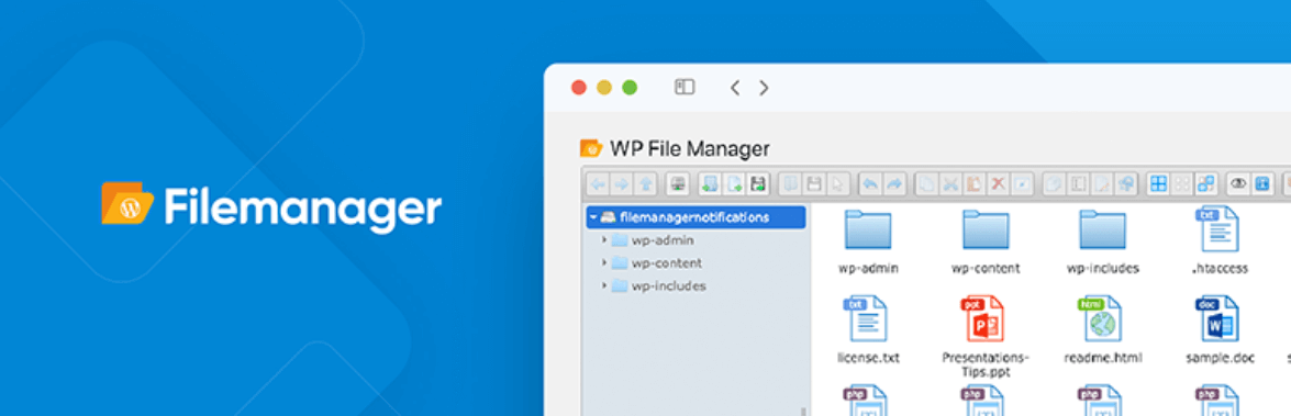 The File Manager plugin.