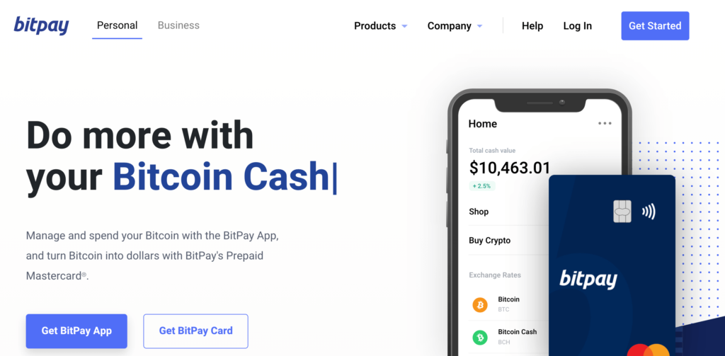 The Bitpay payment gateway.