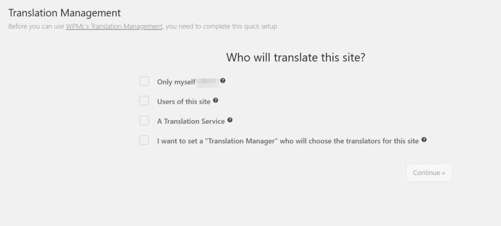 Translation Management