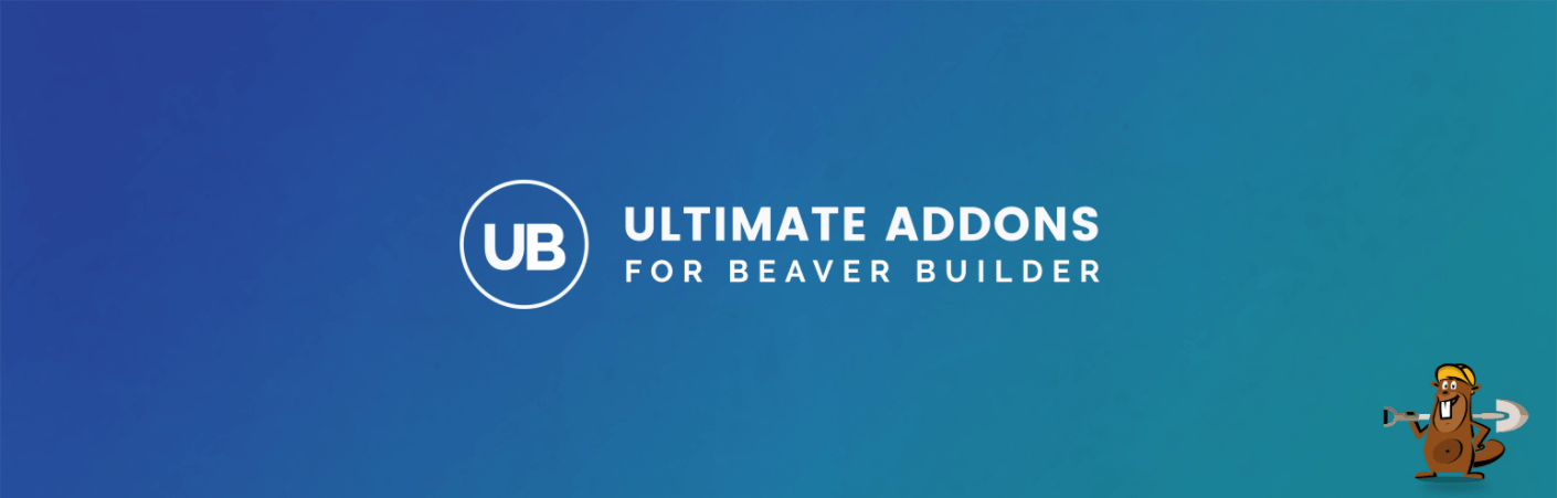 The banner logo for Ultimate Addons for Beaver Builder.