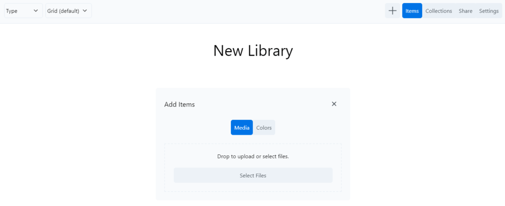 Uploading files to a new library on Assistant Pro
