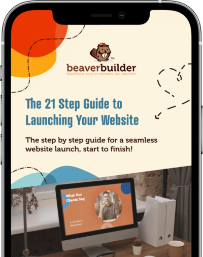 Website Launch Checklist PDF | Beaver Builder