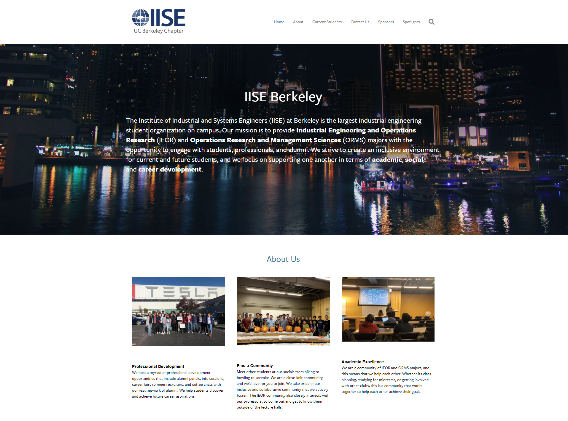 The IISE Berkley website.