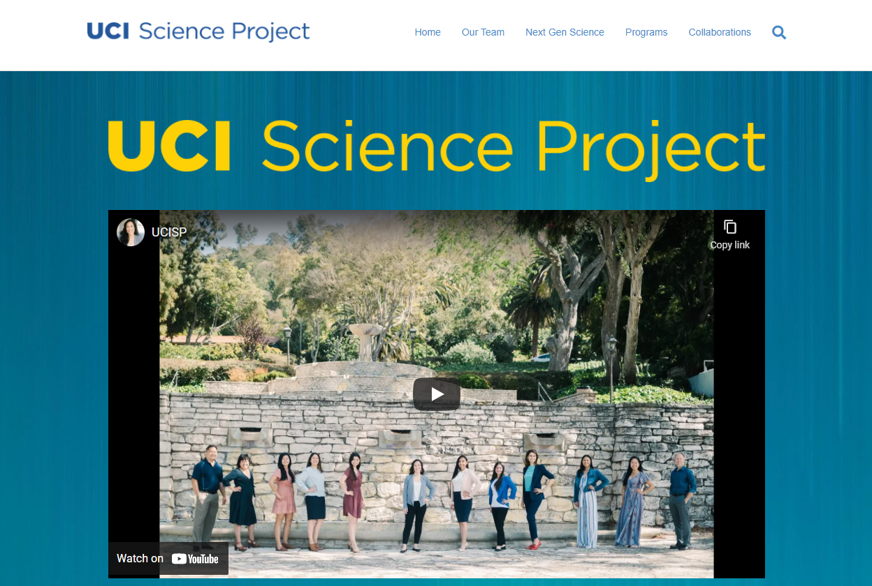 The UCI Science Project website.