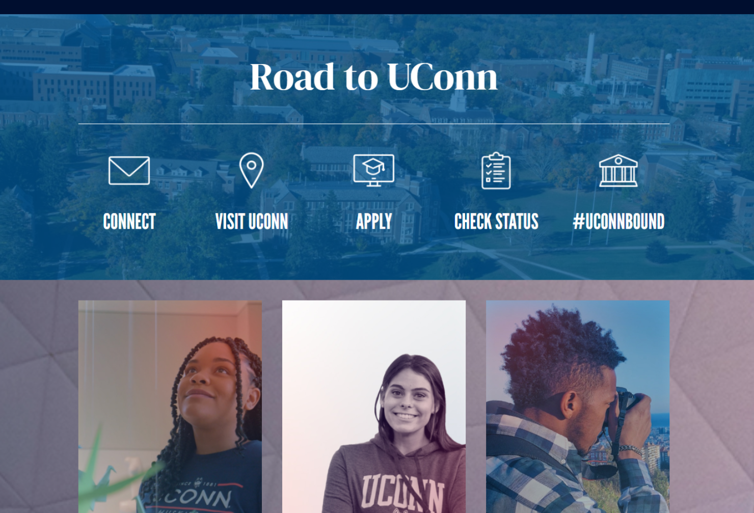 The UCONN website.