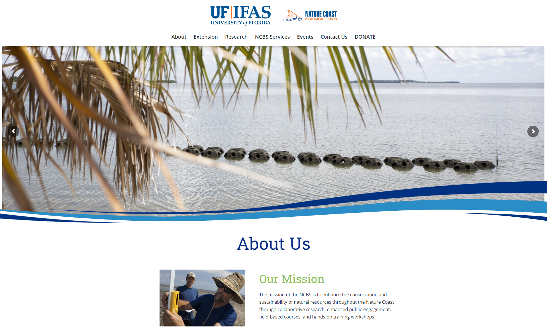 The UF Nature Coast Biological Station website.