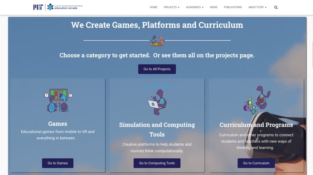 MIT Education website