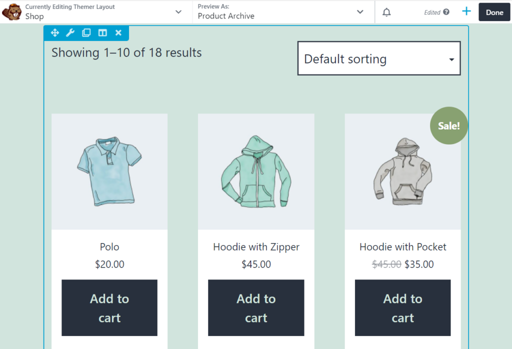 Creating a shop page using the Beaver Builder Themer