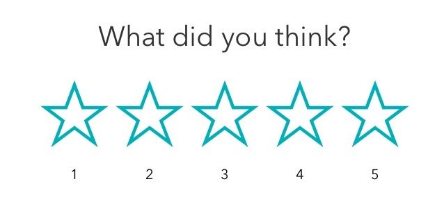 An example of a customer satisfaction survey