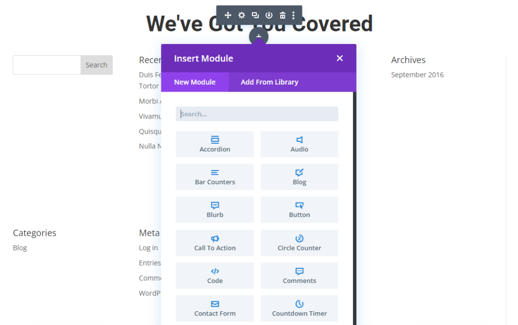 Divi modules