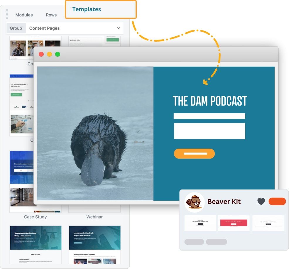 Beaver Builder Templates Agency