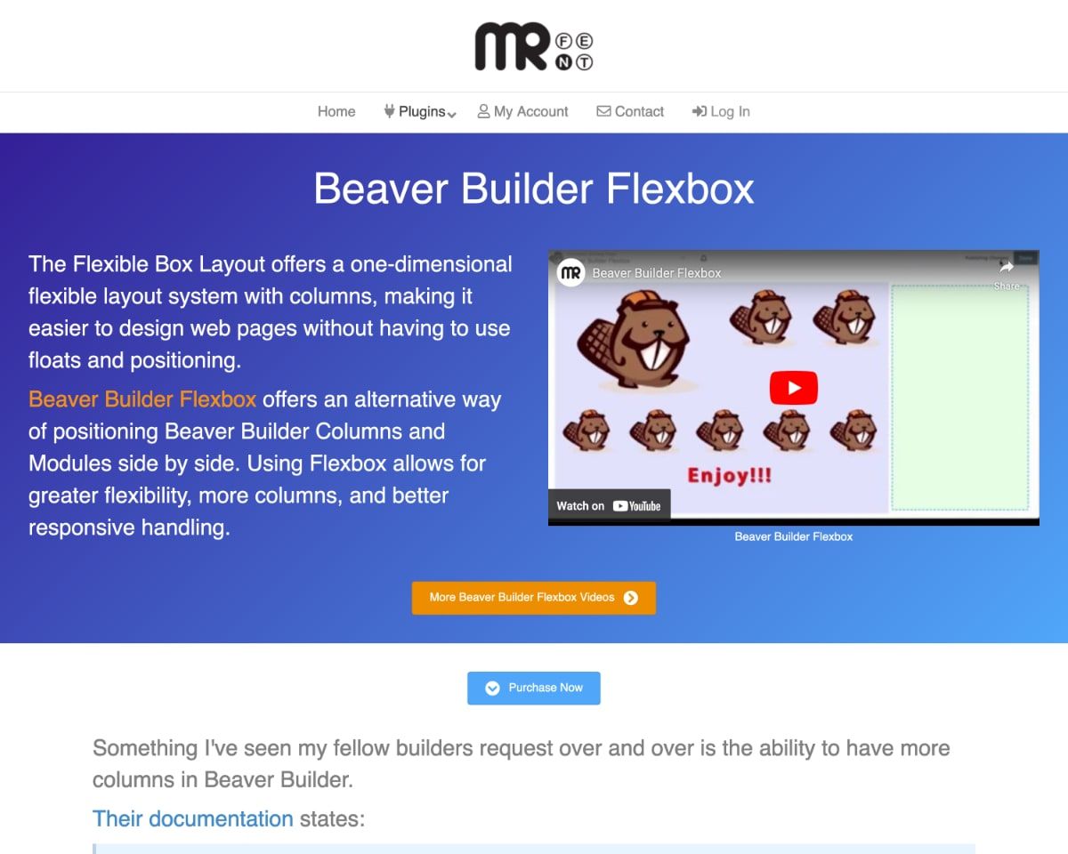 Beaver Builder Flexbox