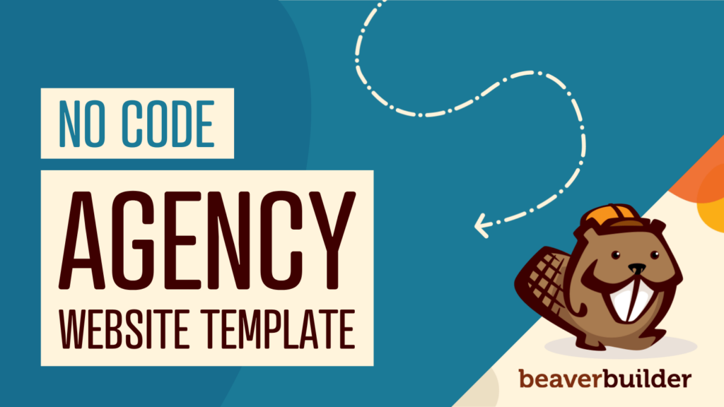 beaver builder agency website template