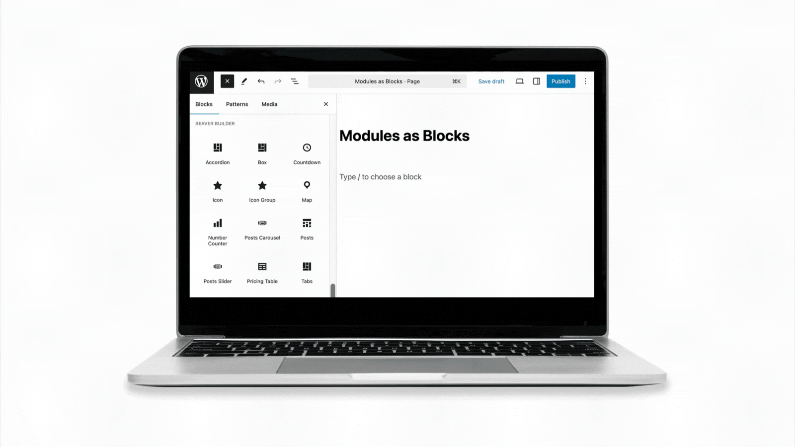 Beaver Builder Modules as Blocks