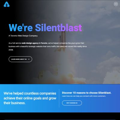 Silentblast Silentblast - A Toronto Web Design Company